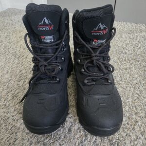 Nortiv8 Black Hiking Boots Size 8
